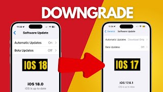 How to Remove amp Uninstall iOS 18  Downgrade iOS 18 to 17  2024 Full Guide [upl. by Adeline]