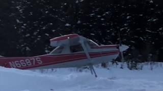 Cessna Ski Flying Alaska [upl. by Araminta]