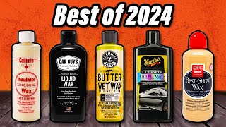 Best Car Waxes 2024  The Only 10 You Should Consider Today [upl. by Ayatnwahs]