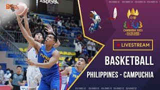 🔴 Livestream Campuchia  Philippines  Bóng rổ nam  Cambodia  Philippines Basketball SEA Games 32 [upl. by Artimid]