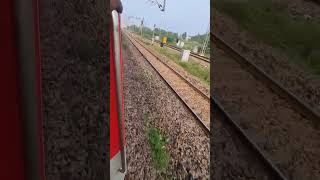 Hospete to Ginigera Koppal Railway Track View From Hampi Express Train SWR Hubli Div India RRB ALP [upl. by Dannel]