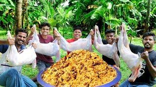 5 FULL GOAT BIRYANI  Layered Mutton Biryani Recipe  Cooking Skill [upl. by Ikram]