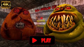 BOUS REVENGE BARRYS PRISON RUN 4K HORROR roblox scarryobby GAMEPLAY [upl. by Aissatsana]