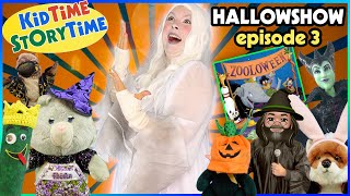 Halloween Show Episode 3  Halloween read aloud for Kids TV Show  Costume Contest  ZOOloween [upl. by Dorothi]