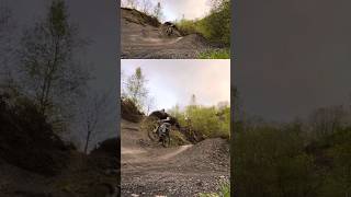 Jumps at Brickies mtb mountainbike mtblife cycling fypシ゚ manchester freeride oldham bike [upl. by Horatius]