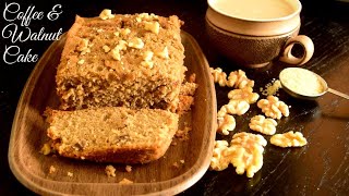 Coffee amp Walnut cake  Coffee Cake [upl. by Alle456]