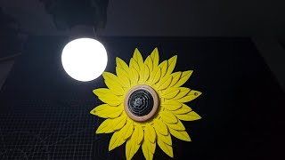 Como hacer un girasol Fusionando naturaleza y tecnología Girasol robótico ASOMBROSO [upl. by Leiad672]