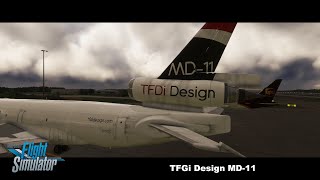 MSFS2020  TFDi MD11  Cargo Run [upl. by Lita]