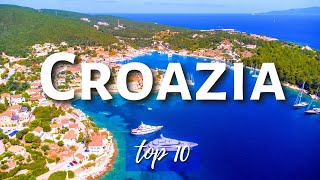 CROAZIA Top 10 LUOGHI da VISITARE  ITINERARIO VIRTUALE PAZZESCO [upl. by Lachlan]