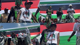 Hon Muntakas 6Years Son Surprises Fancy Gadam At Asawase NDC Campaign Launch Stage [upl. by Ecneitap283]