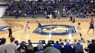 20172018 Owatonna Huskies VS New Prague Trojans Sections game Owatonna Basketball [upl. by Tegdirb]