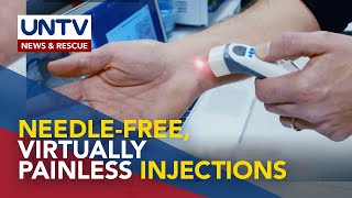 Dutch researchers developed needlefree virtually painless injections [upl. by Zolner12]