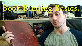 Book Binding Basics by a complete Beginner with some help from my cat [upl. by Odawa]