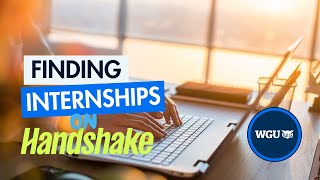 Finding Internships on Handshake July 2024 [upl. by Atniuq]