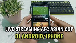 Cara Nonton Live Streaming Piala Asia U23 Indonesia vs irak di HP [upl. by Oirasan198]