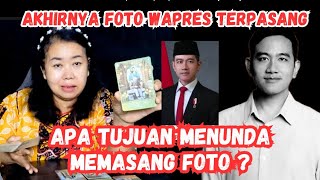 GIBRAN Wapres RI fotonya terpasang juga [upl. by Tiebold]