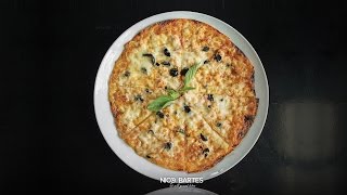 LowCarb Pizza Rezept mit Oliven [upl. by Sile]