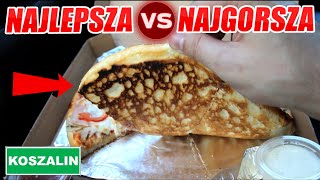 TEST NAJLEPSZA VS NAJGORSZA PIZZA W KOSZALINIE [upl. by Nosrettap214]