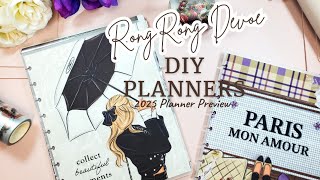 A Planner Made By Planners New Customizable Planners from RongRong2025 Planner Preview Series [upl. by Gerianne]