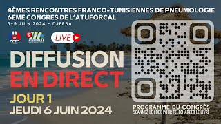 Diffusion en direct du congrès des 4èmes Rencontres FrancoTunisiennes de Pneumologie 2024 [upl. by Airamahs714]