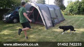 Vango Vacation Air Low Awning Review 2024 [upl. by Ocnarfnaig38]