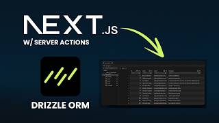 How to use Drizzle ORM in Nextjs App Router  Explained with project [upl. by Quiteris]