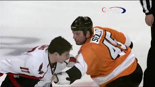 NHL Jan182011 Washington Capitals  Philadelphia Flyers [upl. by Rodgers]