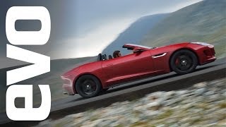 The greatest driving road in the world Jaguar Ftype V8 S in Romania  evo [upl. by Atokad195]