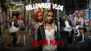 Halloweekend Vlog 👻🎃 BTS of our photoshoot Makeup 💄 amp more … [upl. by Joletta]