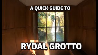 A quick guide to Rydal grotto Rydal falls from Rydal hall car park in the lake district uk [upl. by Dieter516]