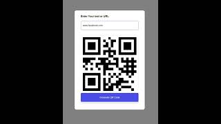 QR CODE GENERATOR [upl. by Pros645]