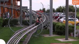 Alpin Center und Sommerrodelbahn in Bottrop  checkpott [upl. by Ttebroc183]