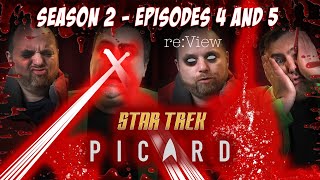 Star Trek Picard Season 2 Episodes 4 and 5  reView [upl. by Elamor]