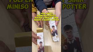 CARA DAPETIN BLIND BOX HARRY POTTER GRATIS shopping promo miniso harrypotter haul shorts [upl. by Mariandi]