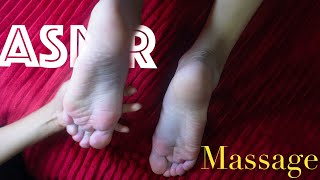 Foot Massage Techniques  ASMR for Total Relaxation [upl. by Mitchiner]