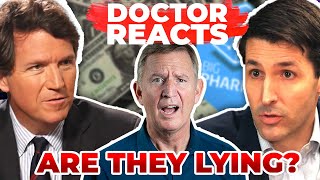 quotBig Pharma Is Fooling You and You Dont Even Know Itquot UNCUT  Doctor Reacts [upl. by Noruq]