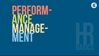 HR Basics Performance Management [upl. by Andaira163]