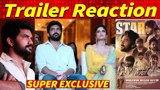 STAR Trailer Reactions  Kavin Lal Aaditi Pohankar  Star Tamil Trailer  Trailer Reaction Video [upl. by Debarath]