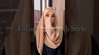 Effortless Classy hijab tutorial  hijab Style W Niqab DrSidra9oor youtubeshorts hijab shorts [upl. by Eibocaj463]