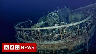 Underwater robots find Shackletons Endurance shipwreck in Antarctic  BBC News [upl. by Edi813]