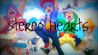 Beyblade AMV Stereo Hearts  Stereo Hearts  Gym Class Heroes [upl. by Adnoek]