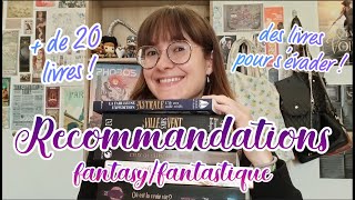 RECOMMANDATIONS  Des livres fantasyfantastique à découvrir  ✨ [upl. by Eijneb358]