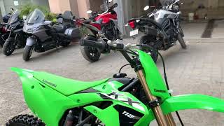 kawasaki kx 112 dirt bike [upl. by Naval]