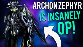 NEW Archon Zephyr is INSANELY Strong Steelpath Killer Warframe 2023 [upl. by Castro981]