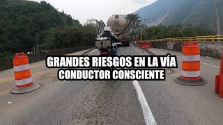 Grandes riesgos en la vÍa [upl. by Tjader]