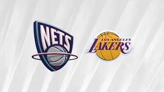 New Jersey Nets v Los Angeles Lakers  Kobe Era  NBA 2K24 [upl. by Terzas620]