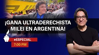 Especial ¡A abrochar cinturones de seguridad Milei triunfa con propuestas de motosierra [upl. by Darrej]