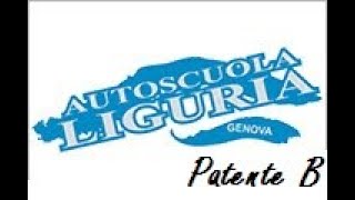 Autoscuola Liguria  Patente B  Fase 1 [upl. by Emmye]