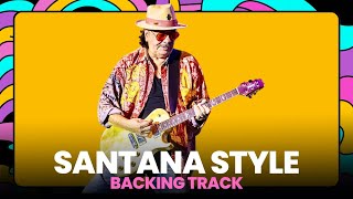 Santana Style Backing Track [upl. by Emmaline]