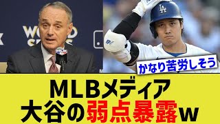 MLBメディア、大谷の弱点暴露ww [upl. by Dannie]